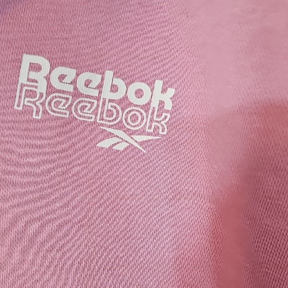 Reebok Women's Pink Half-Zip Sweater - Picture 3 of 9